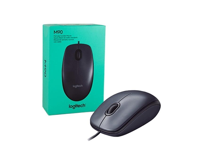 Mouse Logitech M90 USB  Negro