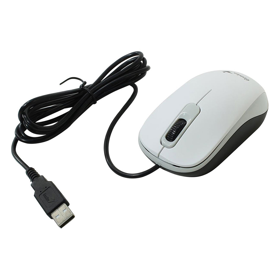 Mouse Genius DX-110 USB Blanco
