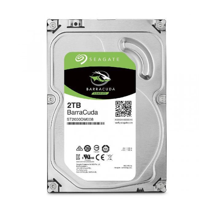 Disco Rigido  2 Tb Seagate Barracuda
