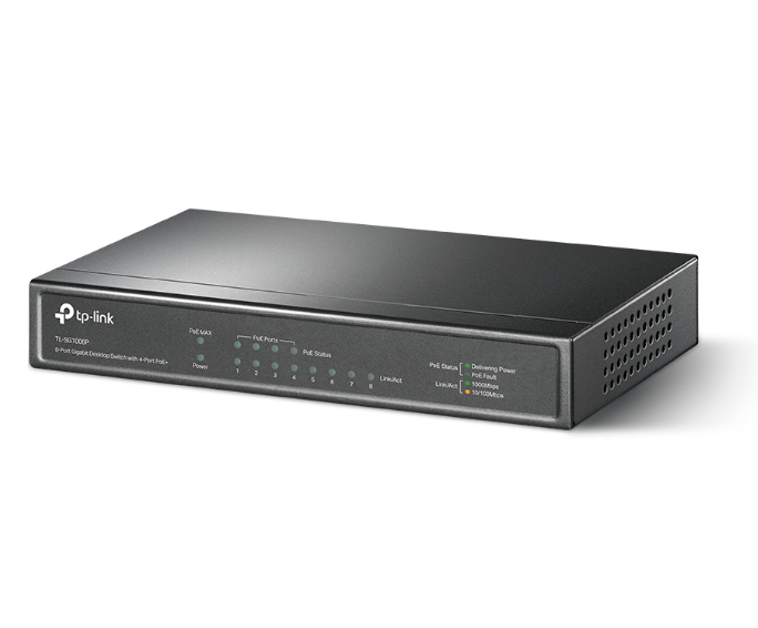 Switch Tp-Link 8P (TL-SG1008P) 10/100/1000 Poe