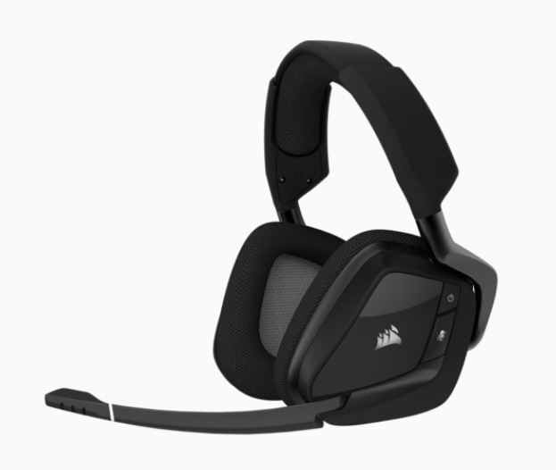 Auricular Corsair Gaming Void ELITE RGB Wireless Dolby 7.1 Con Microfono Negro