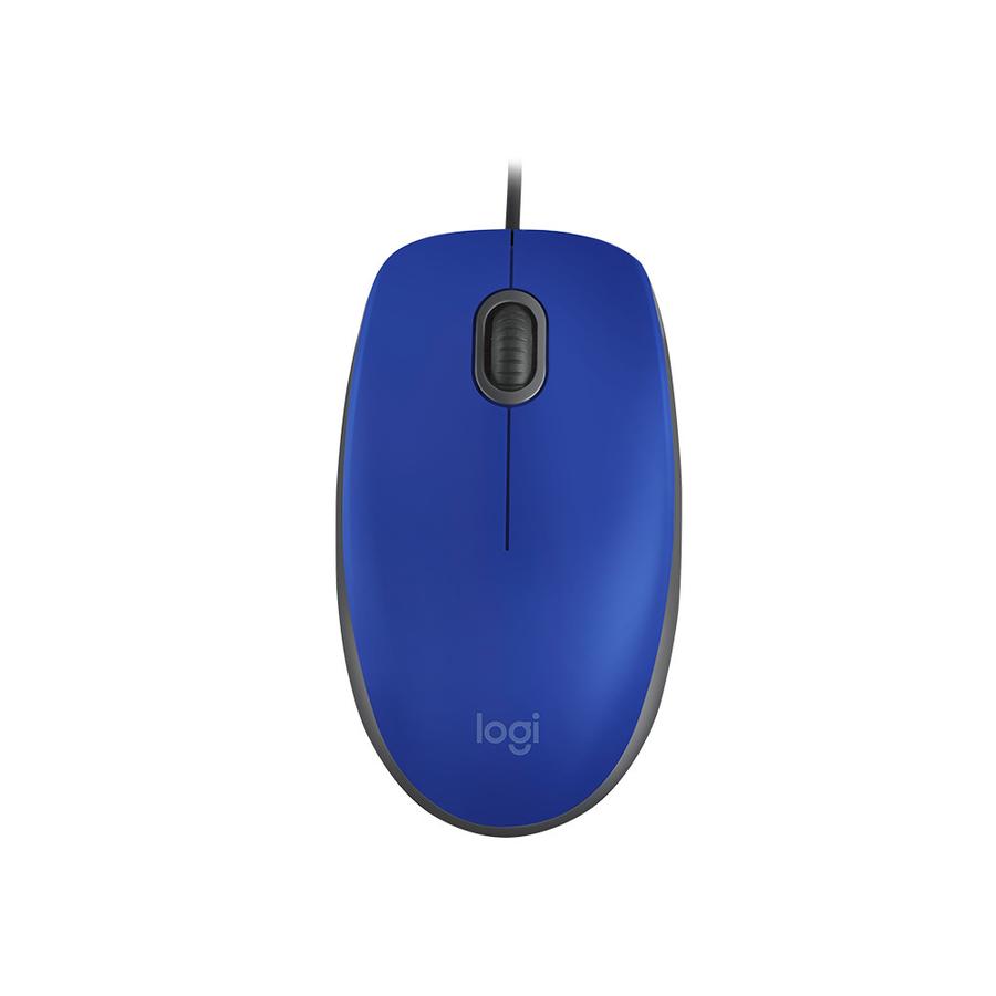 Mouse Logitech M110 Silent Azul Usb