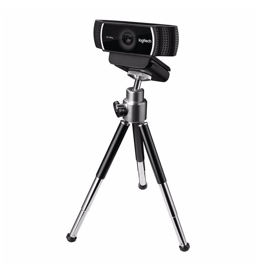 Cámara Web Logitech C922 Pro HD 1080p Stream Con Microfono Y Tripode