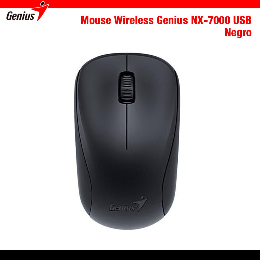 Mouse Wireless Genius NX-7000 USB Negro