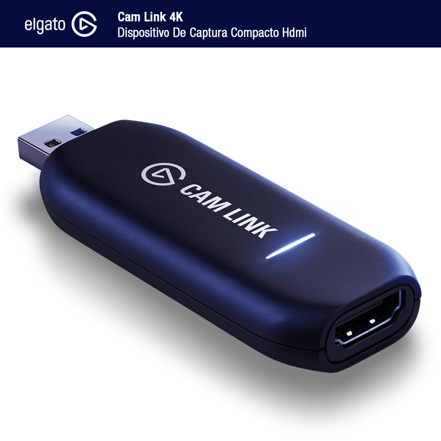 Elgato Cam Link 4 K - Dispositivo De Captura Compacto Hdmi -10GAM9901