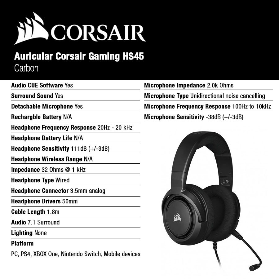 Corsair hs45 surround discount software