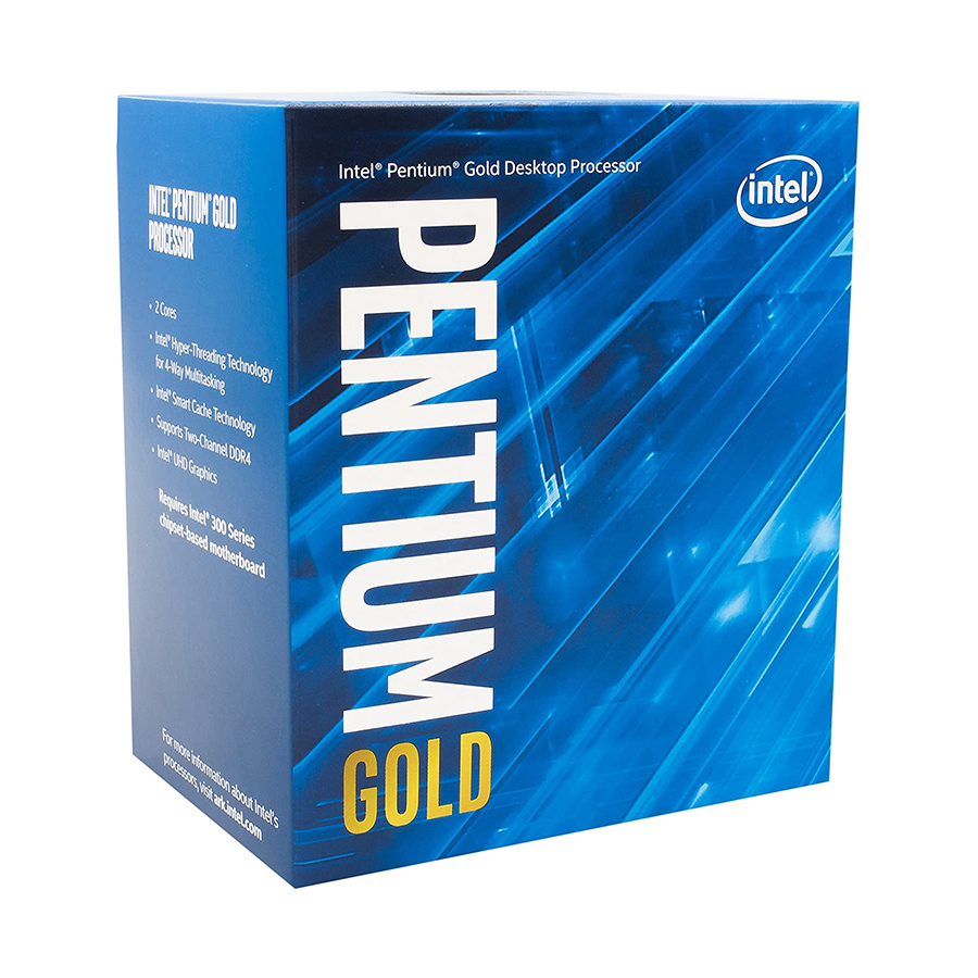 Microprocesador Intel Pentium Gold G6400  4MB 4.00 GHz Socket 1200 - 10°Gen