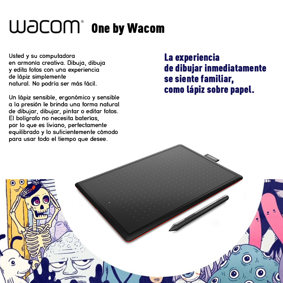 Tableta Gráfica Wacom One Small CTL-472