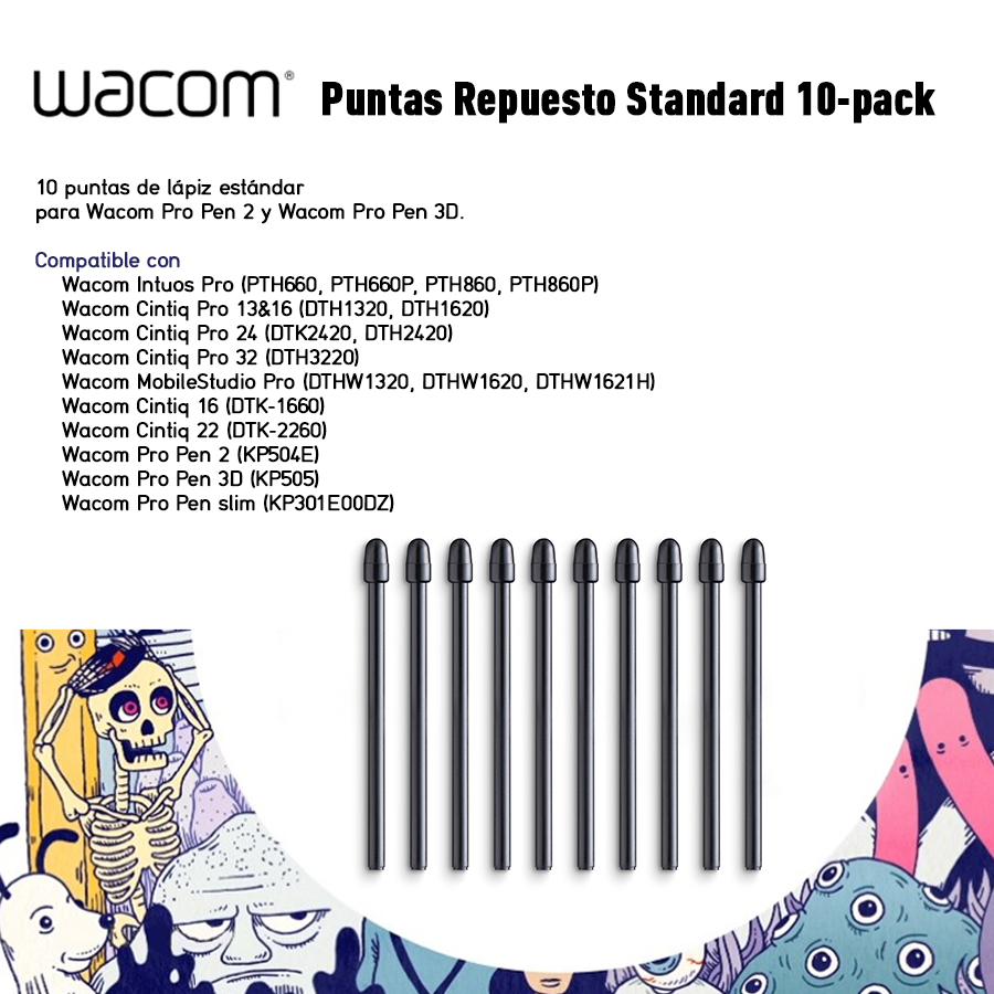 Wacom Pen Nibs Standard (10-Pack)