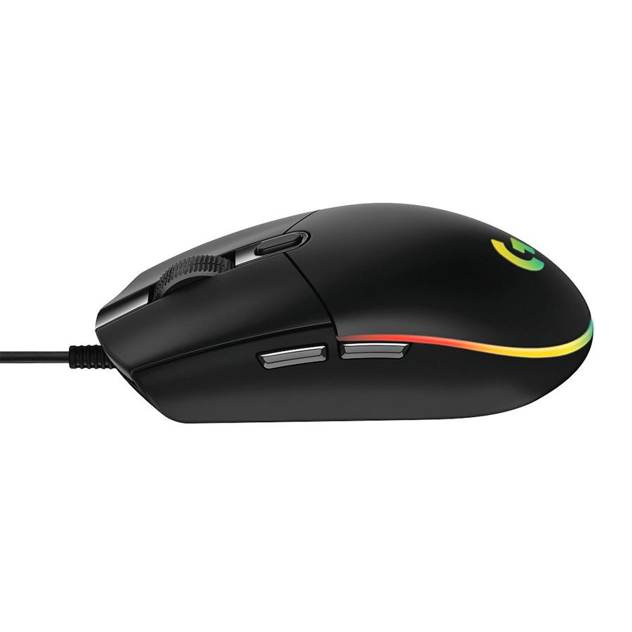 Mouse Gamer Usb Logitech Lightsync (G203) Negro