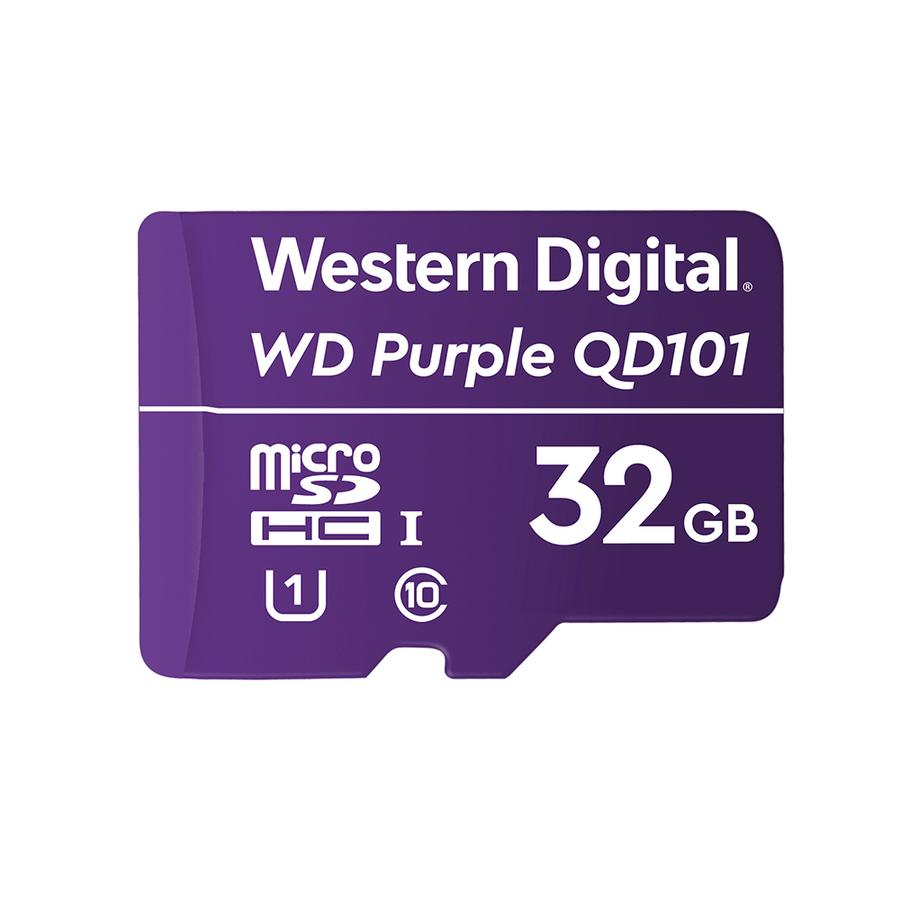 Memoria Micro SD WD 32GB Purple Surveillance Ultra Endurance