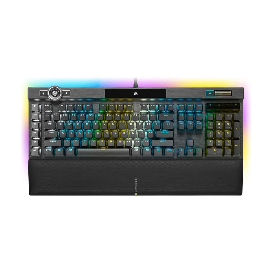 Teclado Gamer Corsair K100 RGB Cherry MX Speed Black