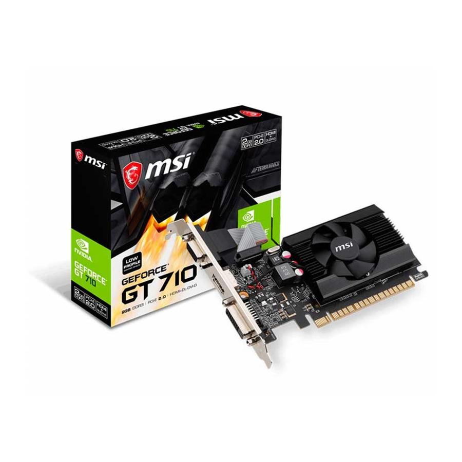 Placa De Video MSI GT 710 2GD3 LP DDR3