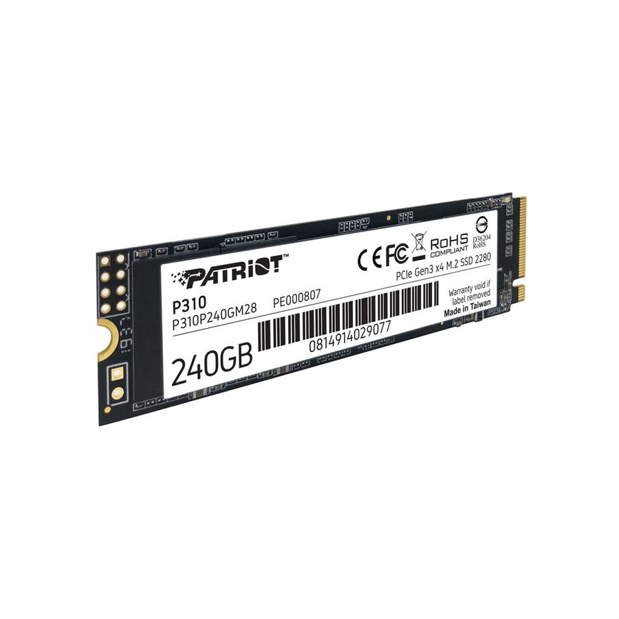 Disco Solido Ssd M2 Nvme 240 Gb Patriot P310 | MallWeb