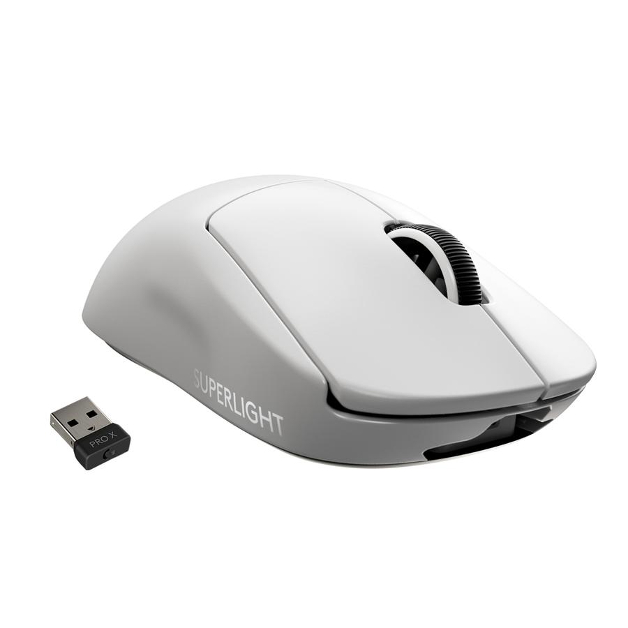 Mouse Gamer Inalámbrico Logitech G PRO X SUPERLIGHT White Para Gaming