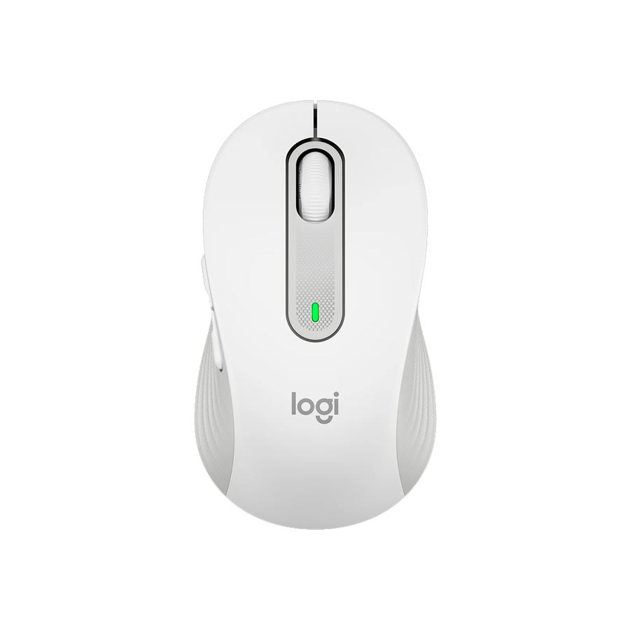 Mouse Optico Logitech Wireless M650 Large Blanco