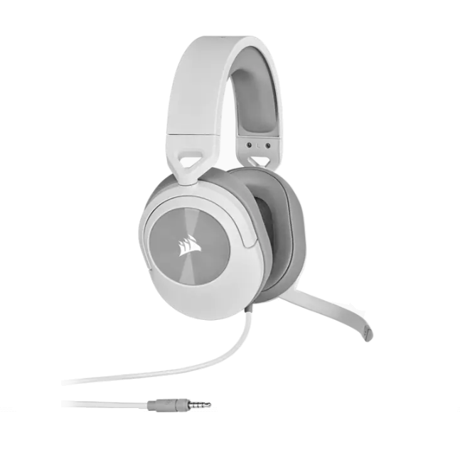 Auricular Corsair HS55 Gaming Stereo White