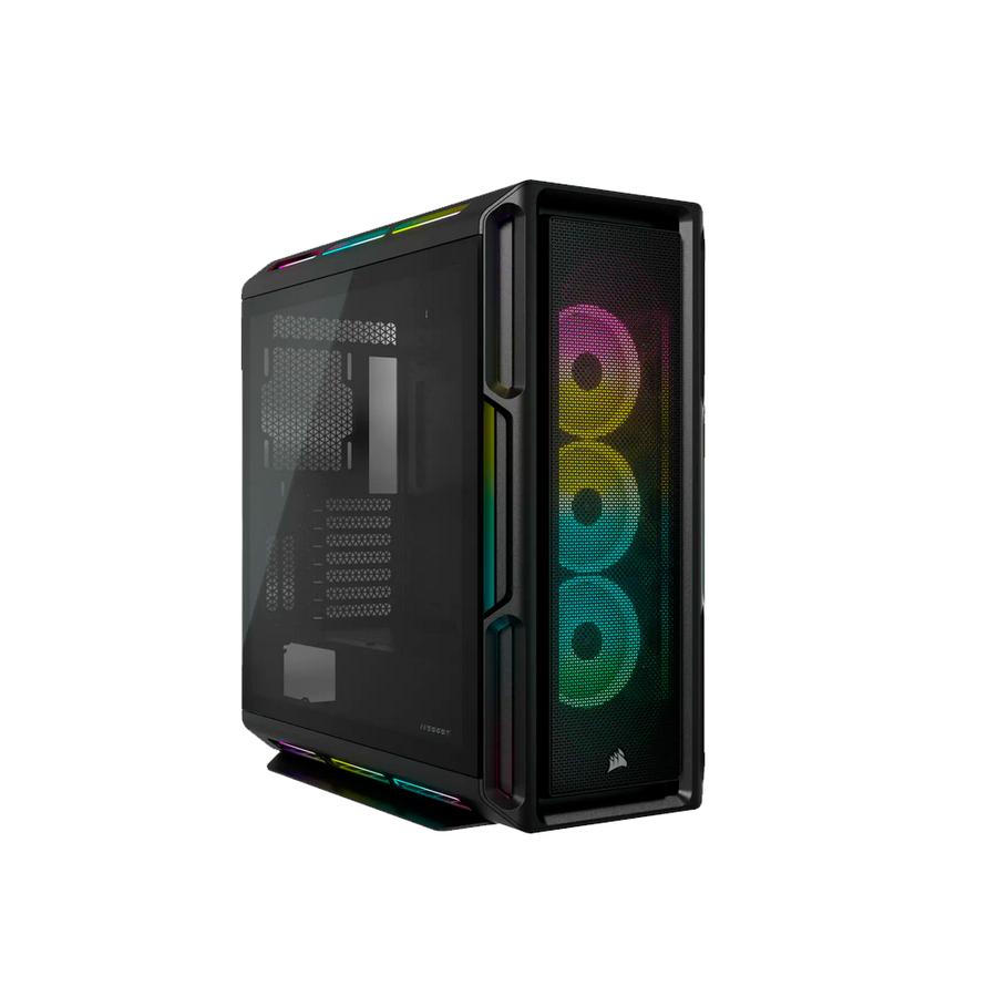 Gabinete Corsair ICUE 5000T RGB Con Vidrio Templado Semitorre Negro