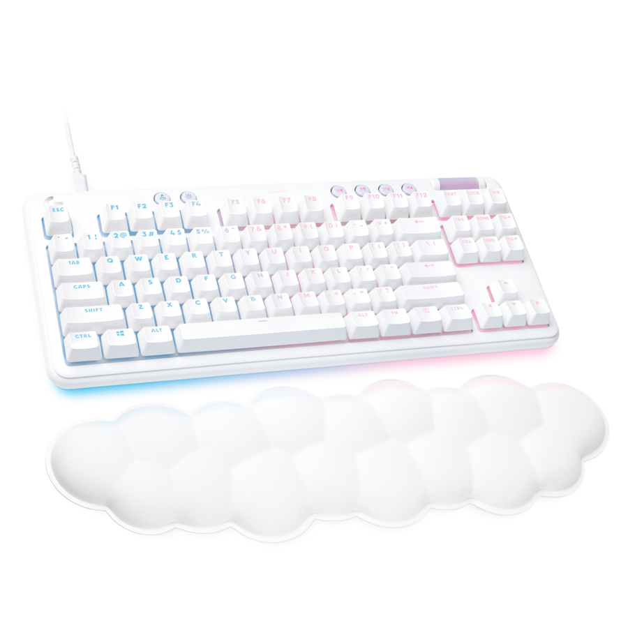 Teclado Logitech G713 Aurora Blanco RGB Gaming