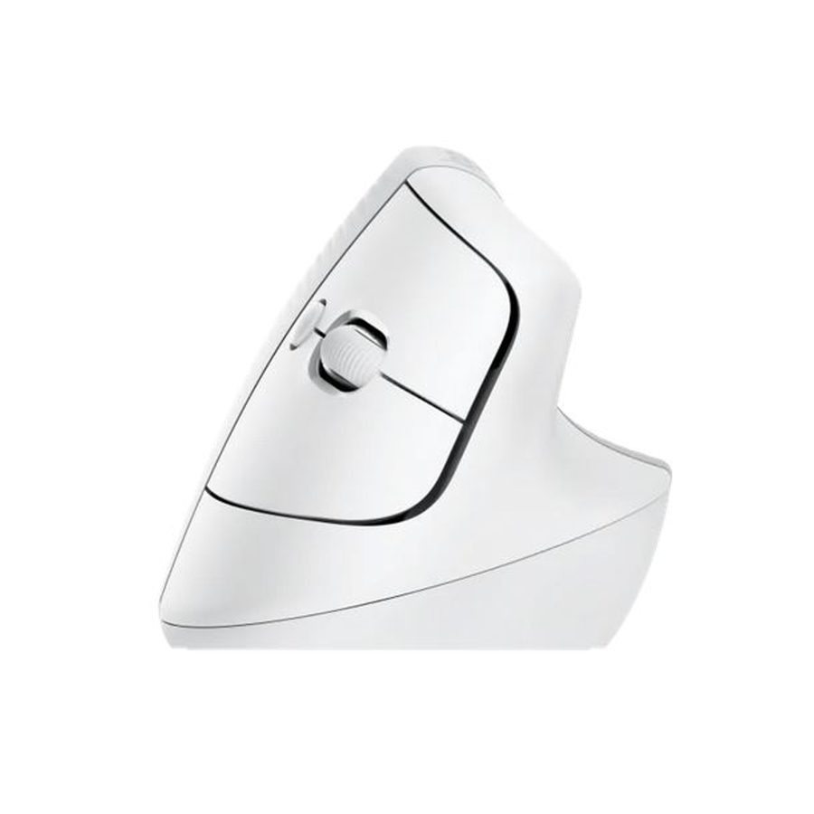 Mouse Logitech Vertical Wireless Lift Blanco