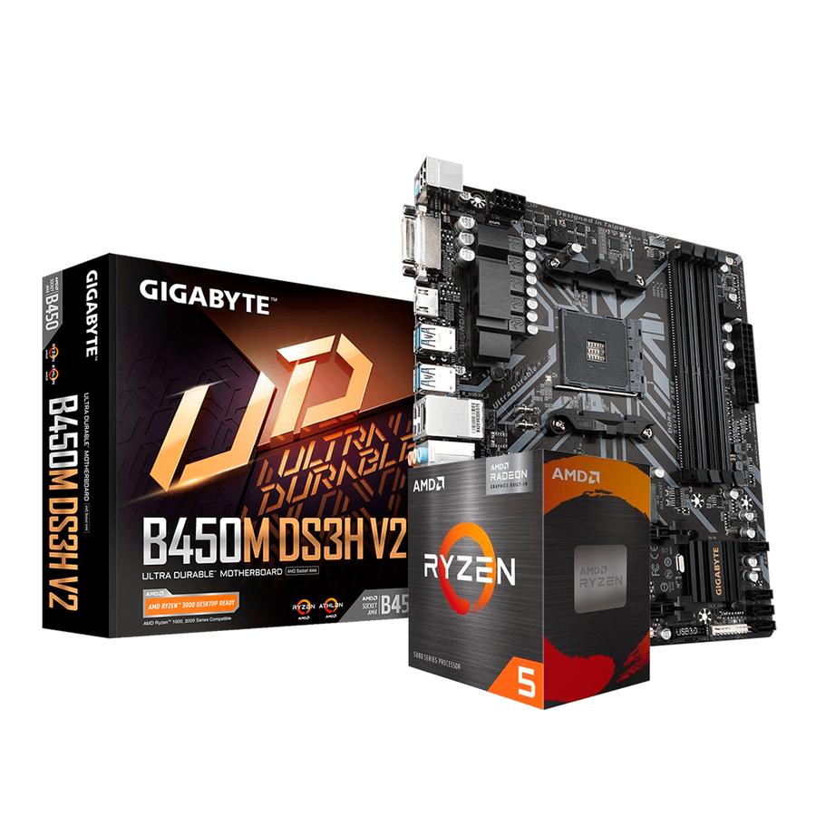 Combo Ecovision Amd Ryzen 5 5600 + 8Gb + 256Gb