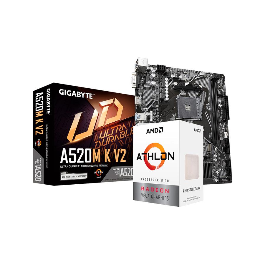 Combo Ecovision  Amd Athlon 3000G + 8Gb + 240Gb