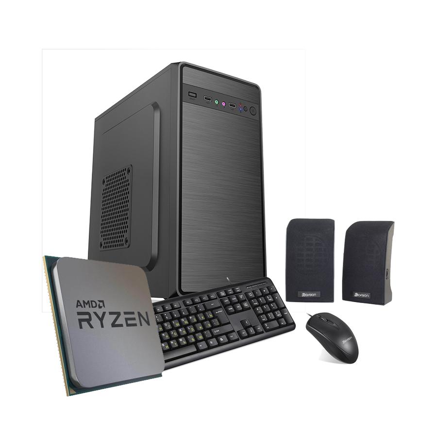 Pc Ecovision Amd Ryzen 3 3200G + 16Gb + 480Gb + Monitor 19