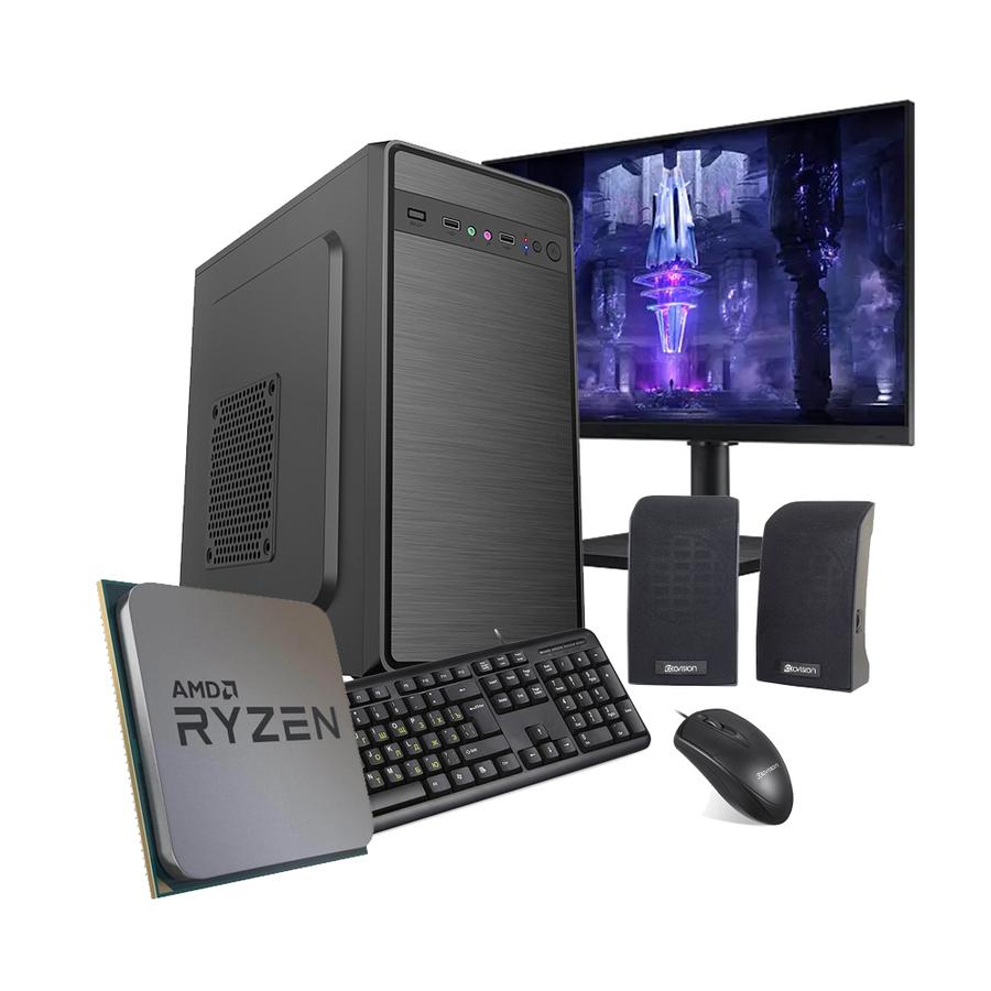 Pc Ecovision Amd Ryzen 3 3200G + 16Gb + 480Gb + Monitor 22