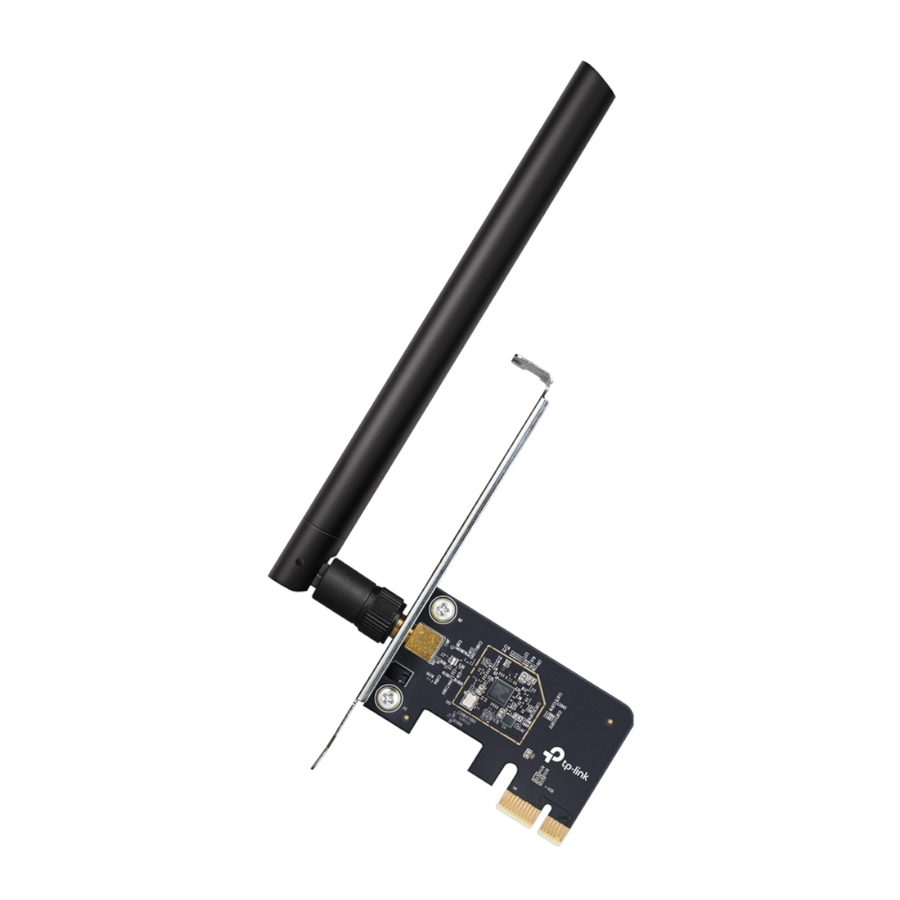 Placa De Red TP-LINK PCI-E AC600 (Archer-T2E) Dual Band