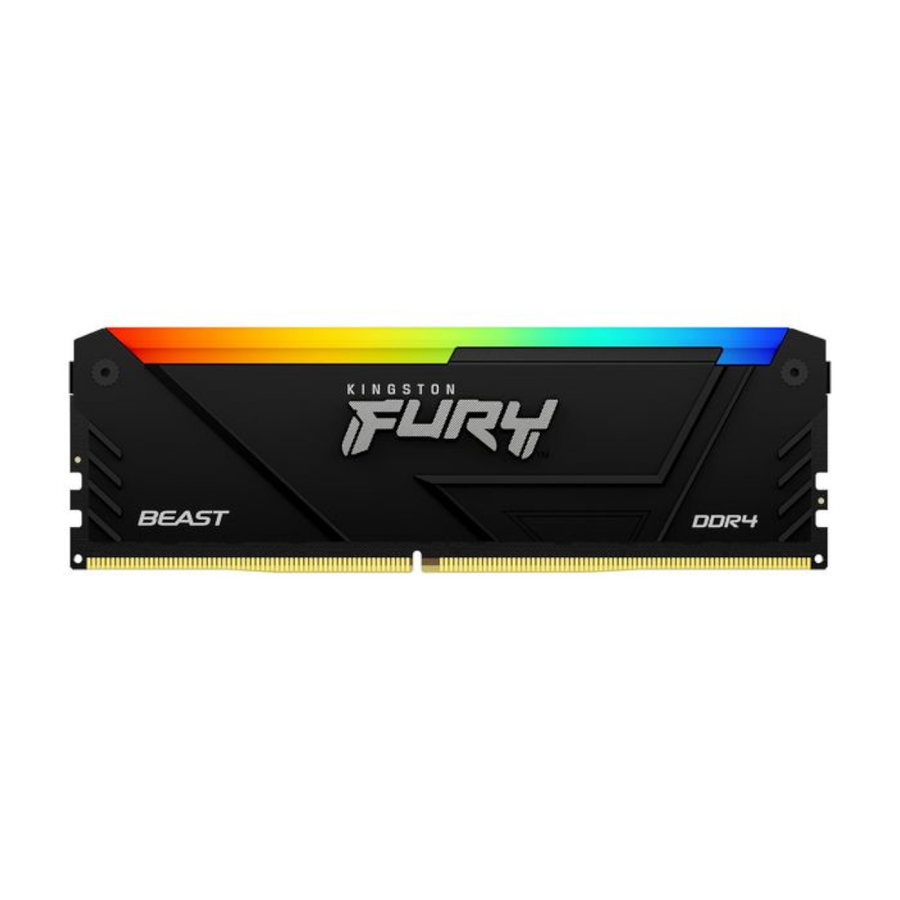 Memoria Ddr4 16 Gb 3200 Mhz Rgb Kingston Fury Beast