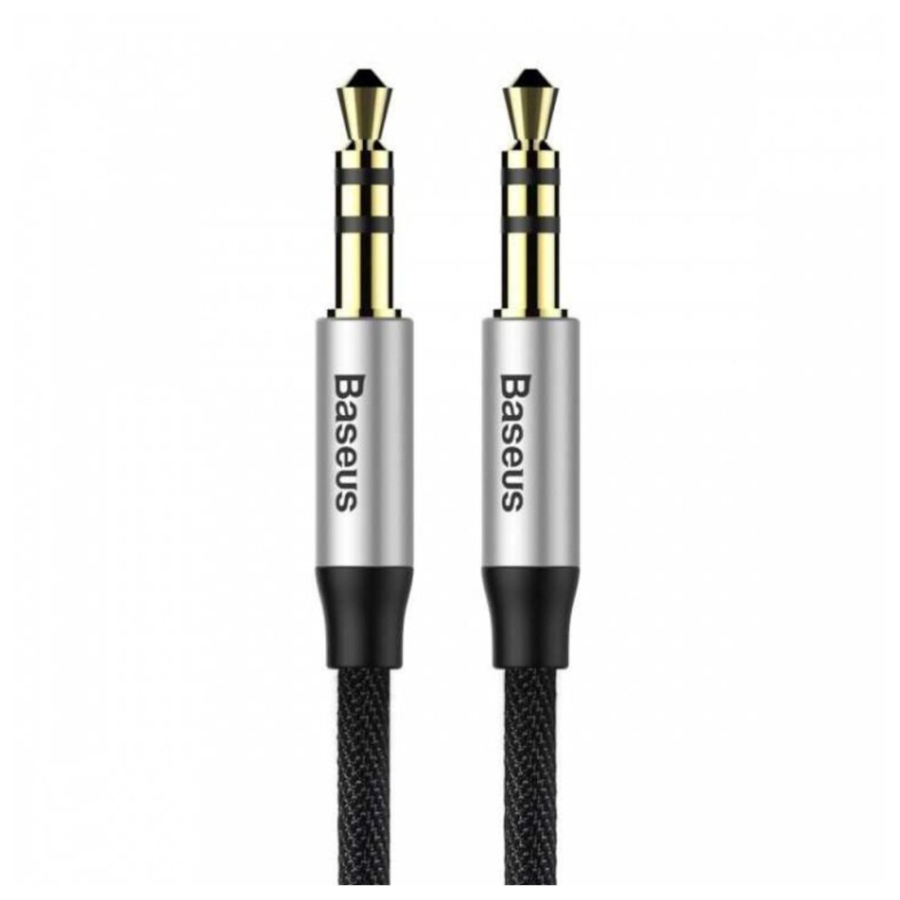 Cable Baseus M30 Jack 3,5 Mm 1 M Silver