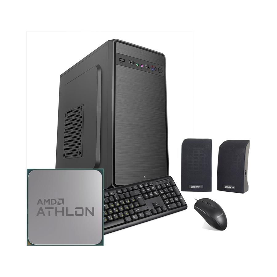A8 Pc Ecovision Amd Athlon 3000G + 8 Gb + 240Gb
