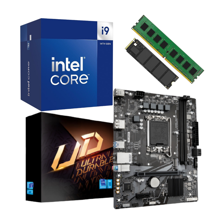 Combo Actualización Ecovision Intel I9 14900kf + 16Gb + 512Gb