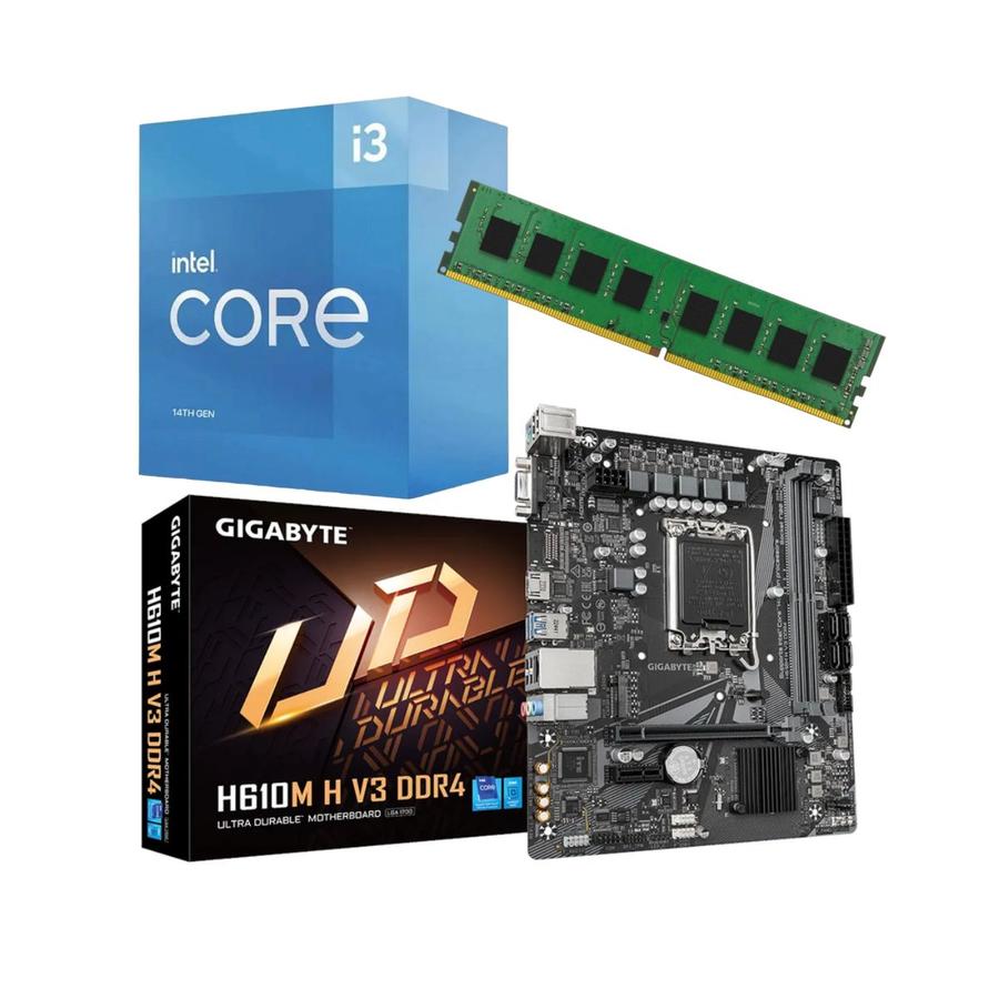 Combo Actualización Pc Intel I3 14100 8 Gb Ram