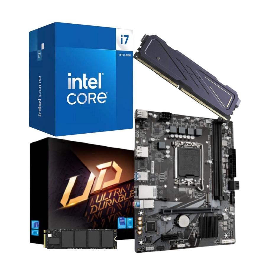 Combo Ecovision Intel I7 14700KF + 8Gb + 512Gb