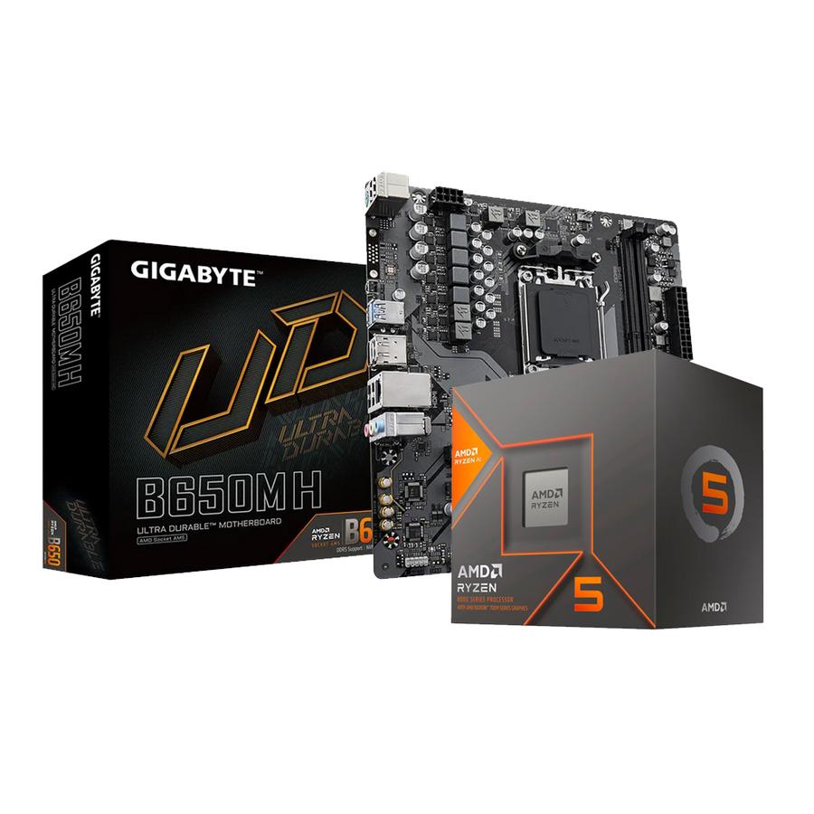 Combo Ecovision Amd Ryzen 5 8600G + 16 Gb