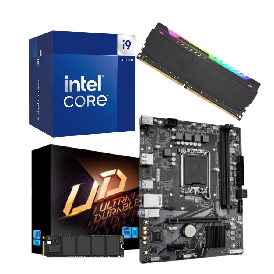 Combo Ecovision Intel I9-14900F + 8GB + 1Tb