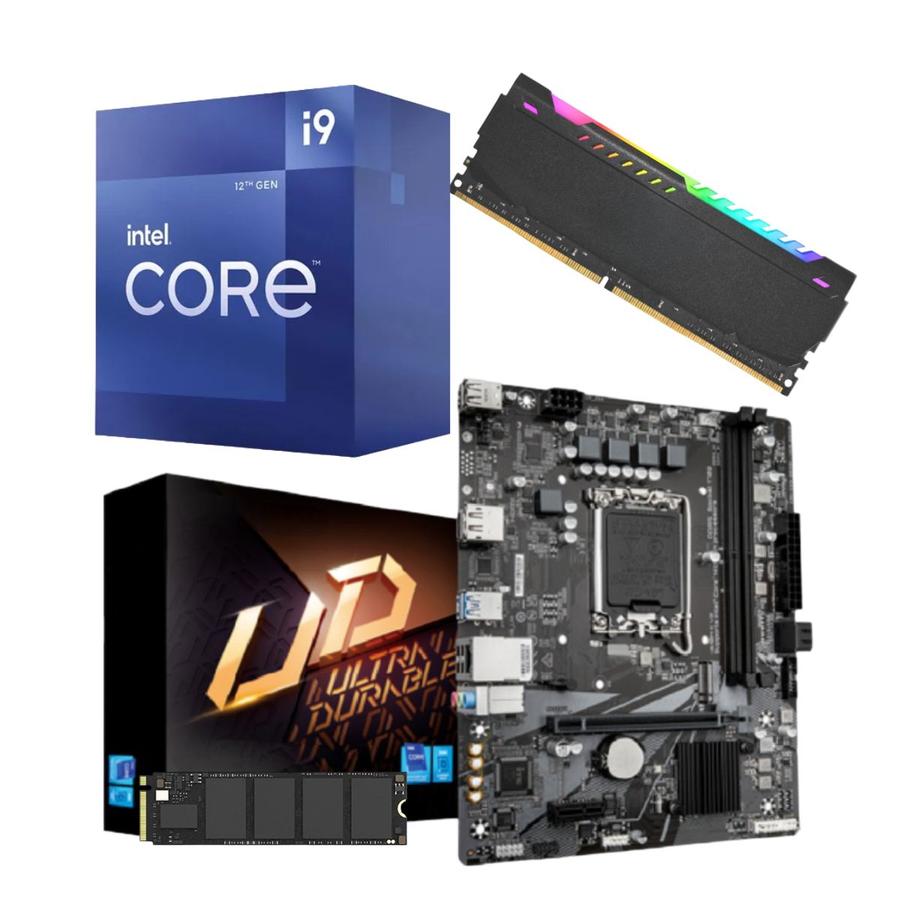 Combo Ecovision Intel I9-12900K + 16GB + 512Gb