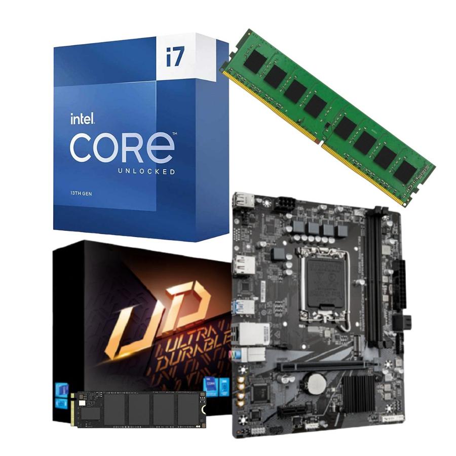 Combo Ecovision Intel I7 13700k + 16GB + 1Tb