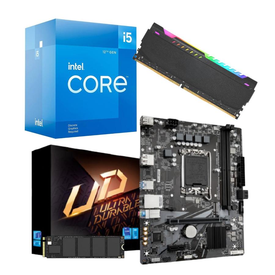 Combo Ecovision Intel I5-12600K + 16GB + SSD 512Gb