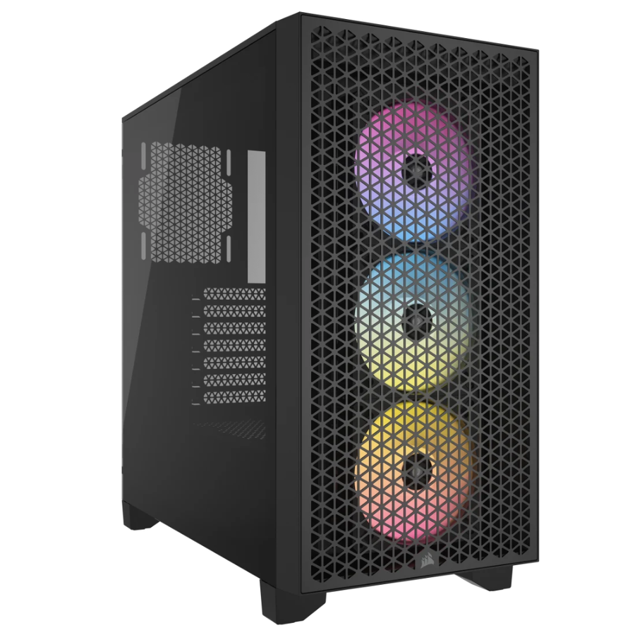 Gabinete Corsair 3000D RGB AIRFLOW Negro