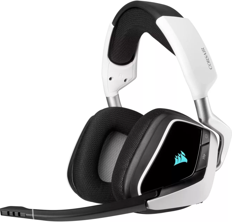 Auricular Corsair Gaming Void ELITE RGB Wireless Dolby 7.1 Con Microfono White