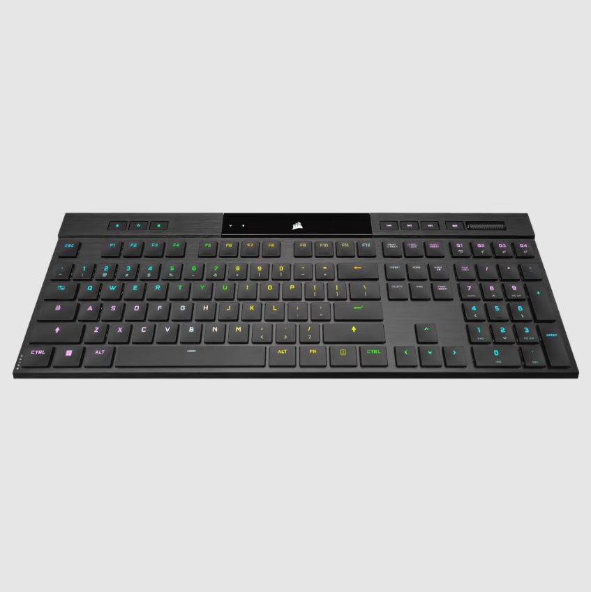 Teclado Gamer Corsair K100 AIR WIRELESS - Ultra Low Profile- Cherry Mx Speed