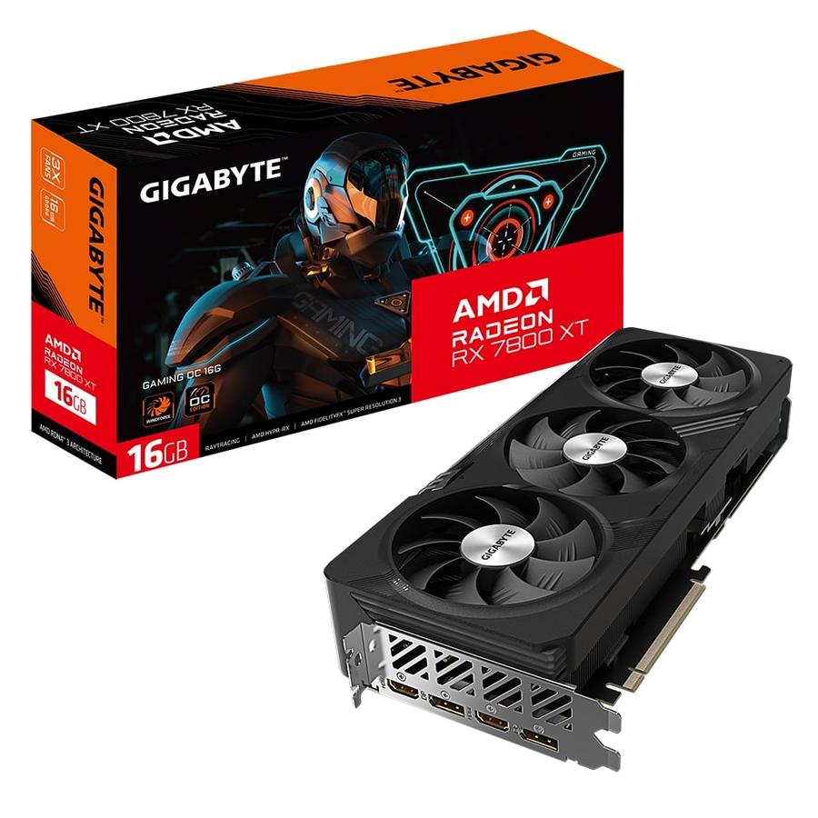 Placa De Video Gigabyte Radeon RX 7800 XT Gaming OC 16G GDDR6