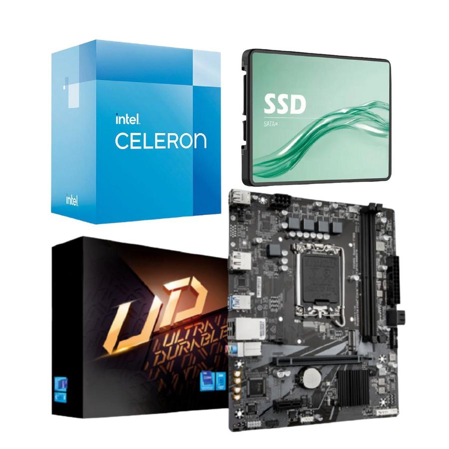 Combo  Ecovision Intel Celeron G6900 + Mother + 240Gb