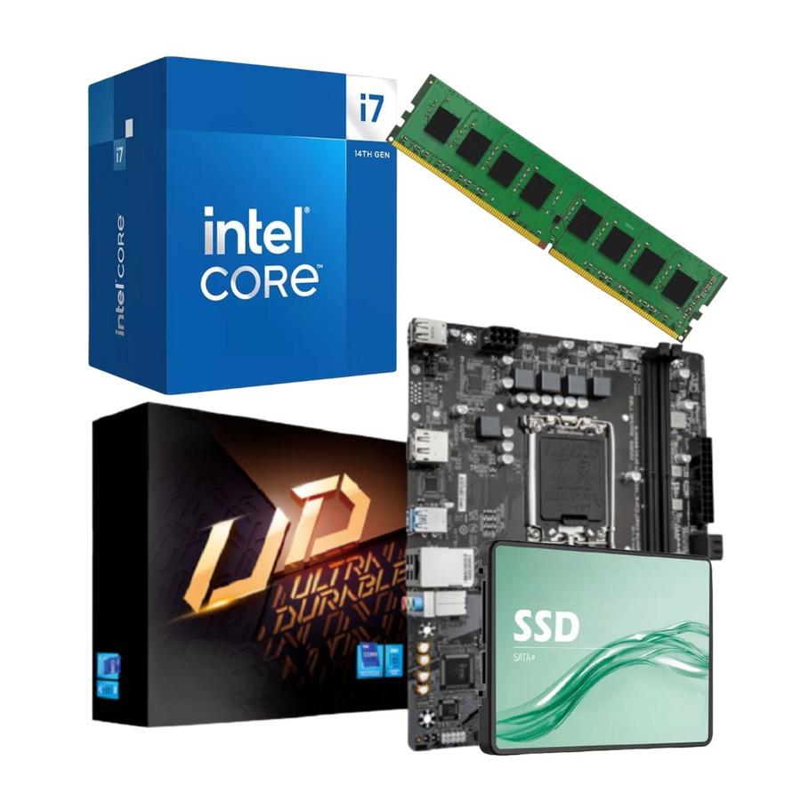 Combo Ecovision Intel I7 14700 + 16Gb + 512Gb