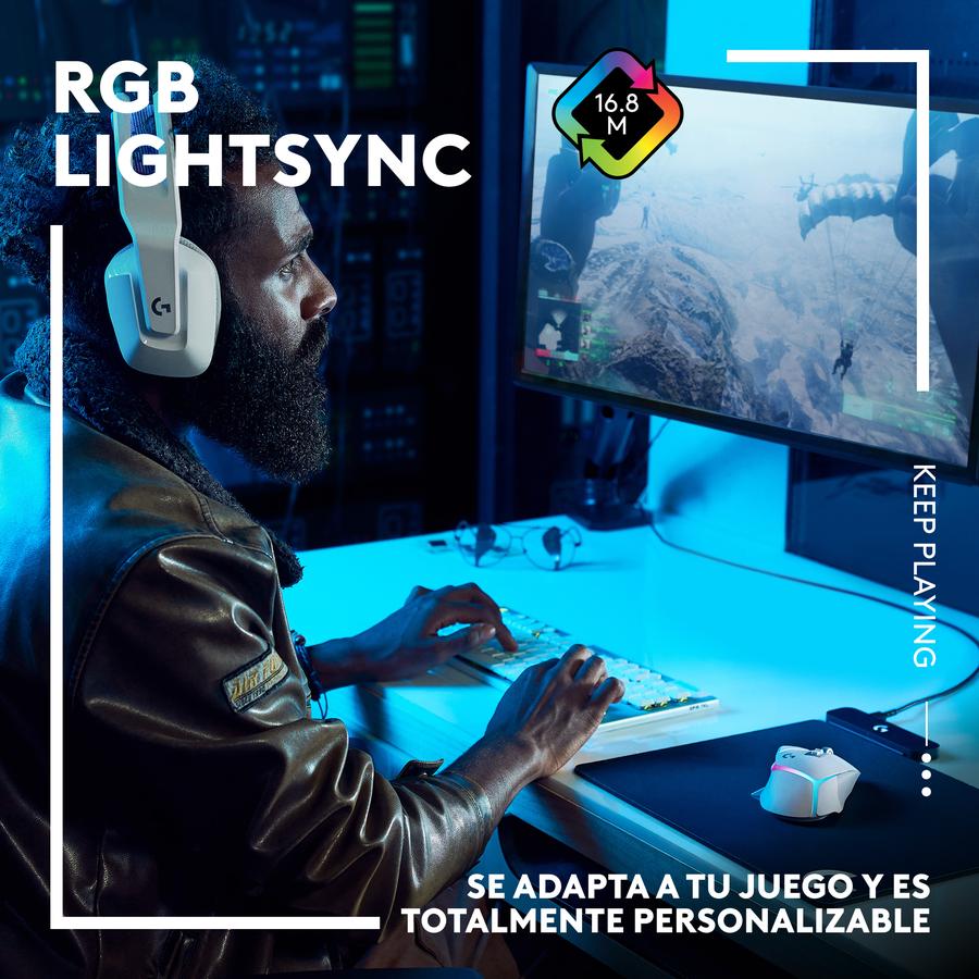 Mouse Gamer Inalámbrico Logitech G502 X PLUS Negro LIGHTSPEED RGB Para Juegos