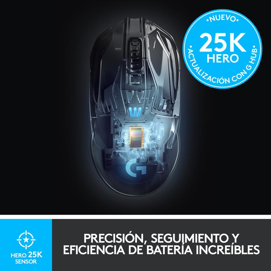 Mouse Gamer Logitech G903 LIGHTSPEED Sensor HERO 25K Gaming