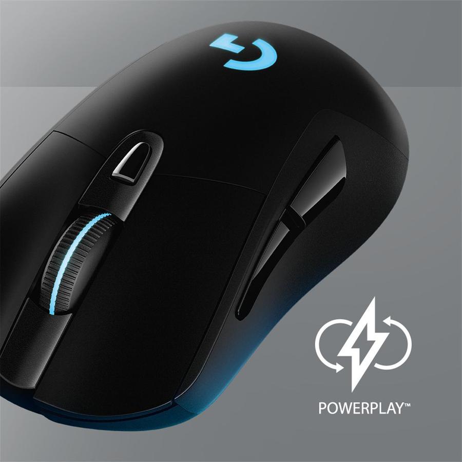 Mouse Gamer Inalámbrico Logitech Lightspeed (G703) Negro