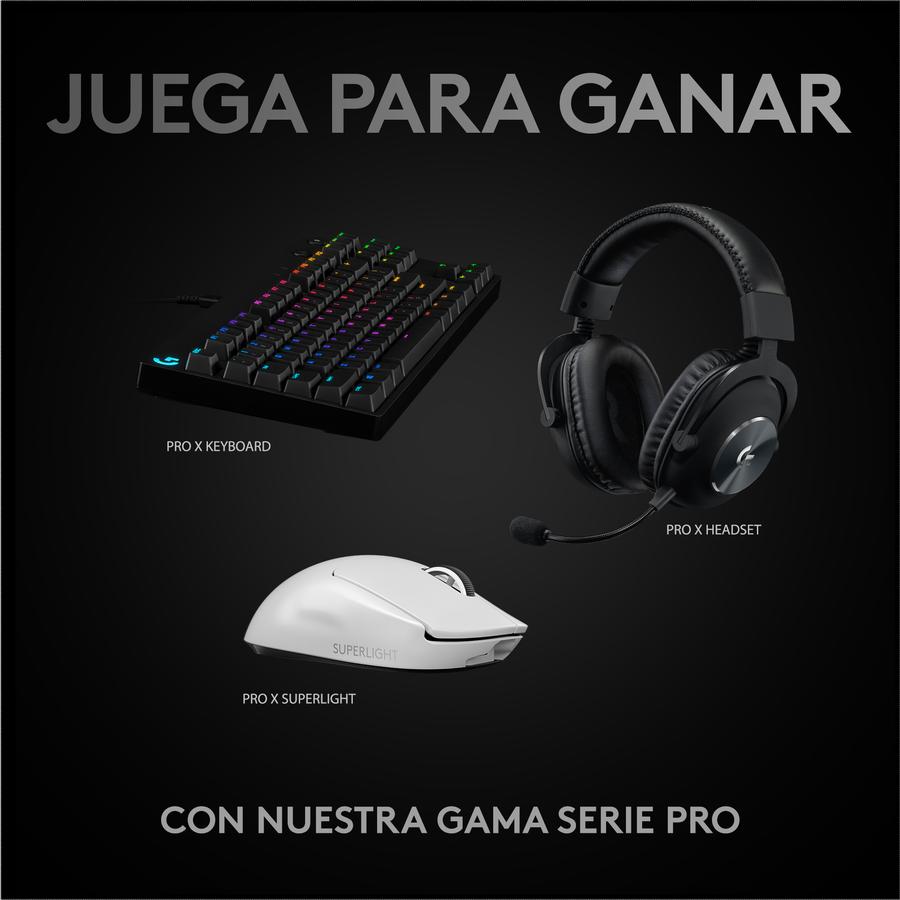 Mouse Gamer Inalámbrico Logitech G PRO X SUPERLIGHT White Para Gaming